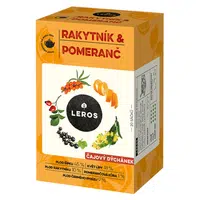 LEROS Čajový dýchánek rakytník a pomeranč 20 sáčků