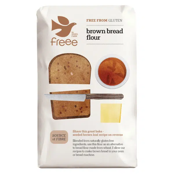 FREEE Chlebová směs tmavá bez lepku 1000 g