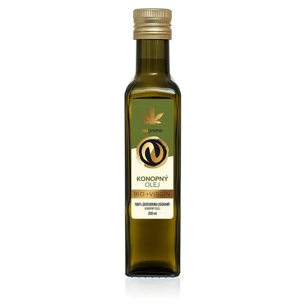 NUPREME Konopný olej BIO 250 ml