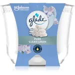 GLADE Pure Clean Linen vonná svíčka 204 g