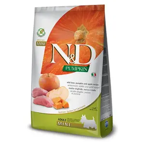 N&D Pumpkin Boar & Apple Adult Mini pro malá plemena psů 2,5 kg