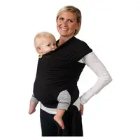BOBA Wrap Black nosič dětí šátek 1 kus