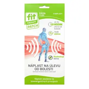 FIT THERAPY náplast na záda 3 kusy