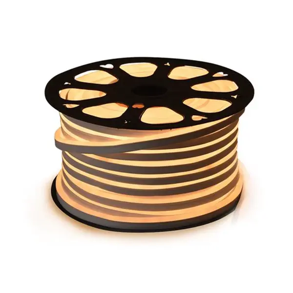 LED neon flexi hadice 230V 92LED/m 7W/m teplá bílá 50m
