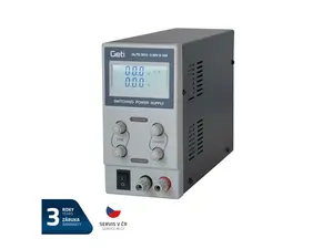 Zdroj laboratorní GETI GLPS 3010  0-30V/ 0-10A