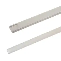 AL profil AS1 nový pro LED pásky, k přisazení, s plexi, 2m