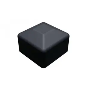 Krytka profilu koncová, plast II, černá