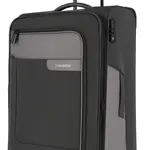 Velký textilní kufr Travelite Viia 4w L Anthracite