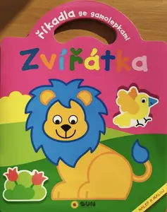 Říkadla - Zvířátka se samolepkami (poškozené)