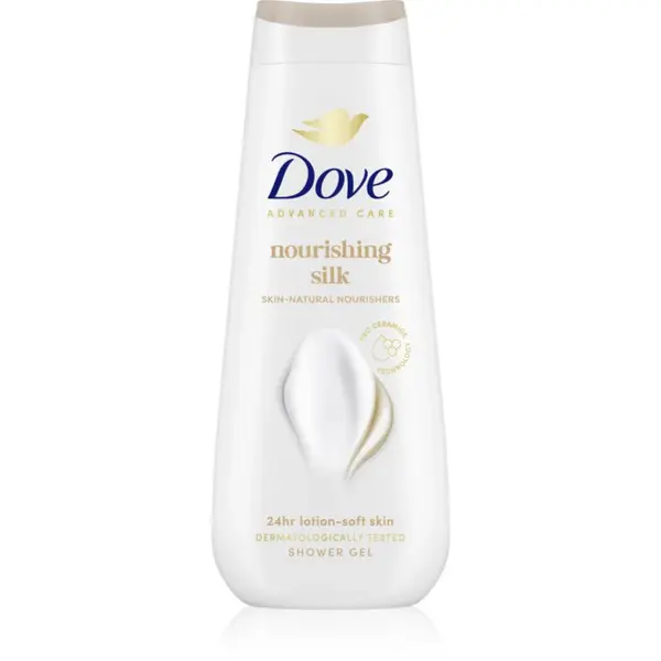Dove Advanced Care Nourishing Silk hydratační sprchový gel 600 ml