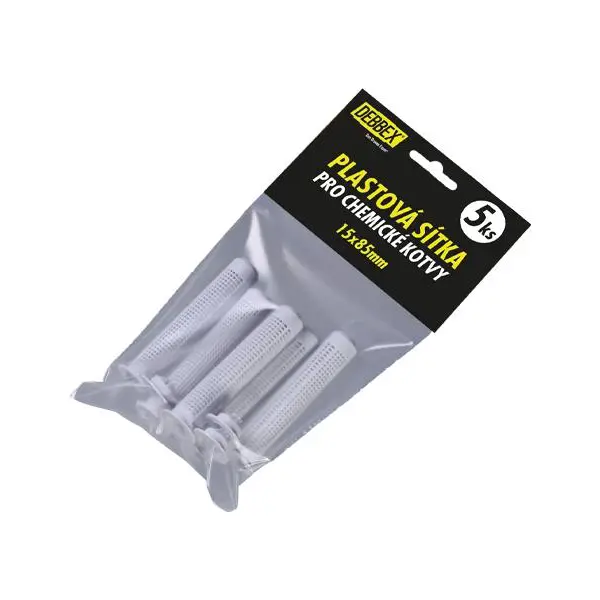 Sítka pro kotvení do dutých materiálů DEBBEX 5ks 12x50mm M6–M8