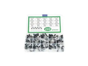 Sada elektrolytických kondenzátorů 200ks (0,1uF - 220uF)