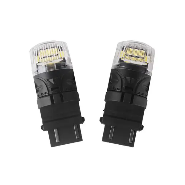 Autožárovka LED T20 (3157) 12V CARCLEVER 16LED 2835SMD bílá 2ks