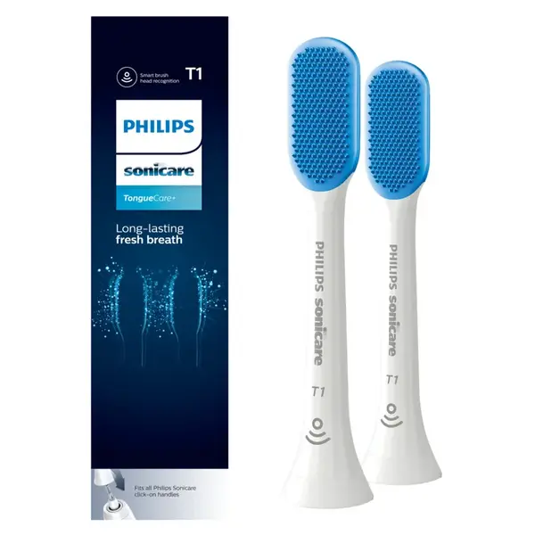PHILIPS SONICARE TongueCare+ HX8072/01 náhradní hlavice na jazyk 2 ks