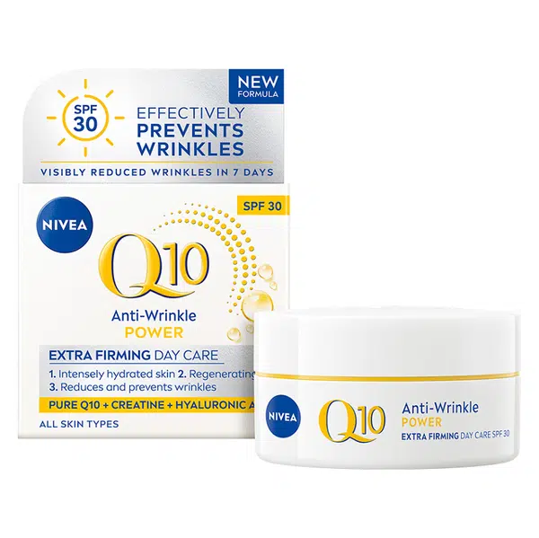 NIVEA Q10 Power Zpevňující denní krém proti vráskám OF 30 50 ml