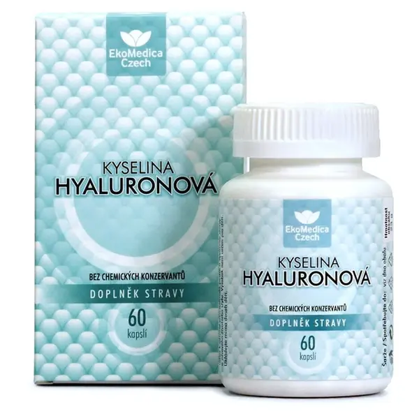 EKOMEDICA Kyselina hyaluronová 60 kapslí