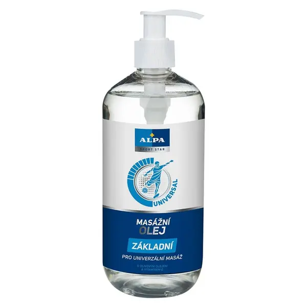 ALPA Masážní olej základní 500 ml