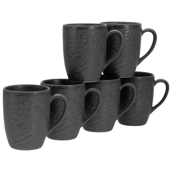 Creatable SADA HRNKŮ NA KÁVU kamenina keramika 6dílné