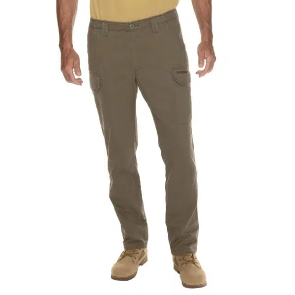 Bushman Pánské kapsáčové kalhoty Chirk, tmavá khaki 60