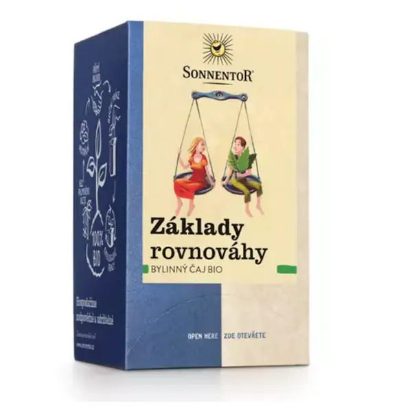 SONNENTOR Základy rovnováhy bylinný čaj BIO 18 sáčků
