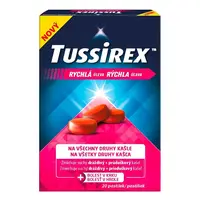 TUSSIREX Pastilky proti kašli 20 kusů