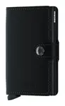Kožená mini peněženka Secrid Miniwallet Matte Black