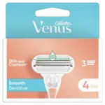 GILLETTE Venus Smooth Sensitive Náhradní hlavice 4 kusy