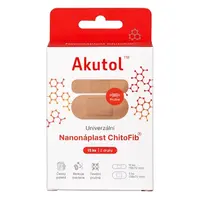 AKUTOL® Nanonáplast ChitoFib®  univerzální balení 15 ks