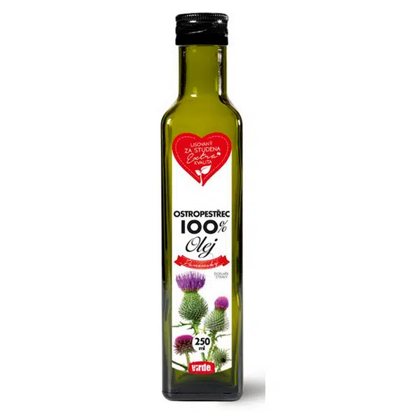 VIRDE Ostropestřec 100% olej 250 ml