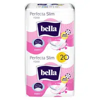 BELLA Perfecta Slim Rose Hygienické parfemované vložky s křidélky 20 ks