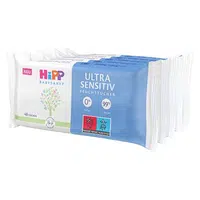 HIPP Babysanft ultra sensitive vlhčené ubrousky 5 x 48 kusů