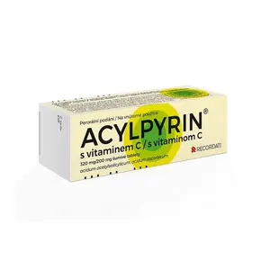ACYLPYRIN® s vitaminem C 320mg/200mg šumivé tablety 12 kusů