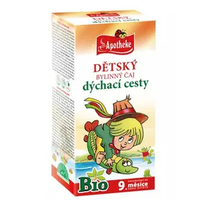 APOTHEKE Dětský čaj na dýchací cesty BIO 20x1,5 g