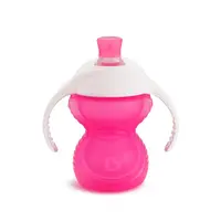 ﻿MUNCHKIN Click Lock hrneček s oušky a pítkem růžový 237 ml