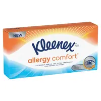 KLEENEX Papírové kapesníky 3-vrstvé Allergy Comfort Box 56 kusů