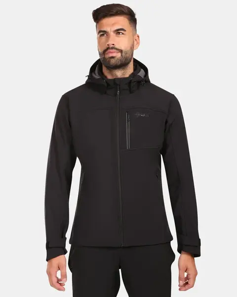 Pánská softshellová bunda kilpi ravio-m černá 3xl