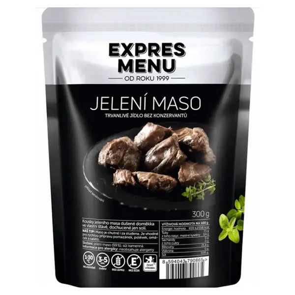 EXPRES MENU Jelení maso bez lepku 300 g