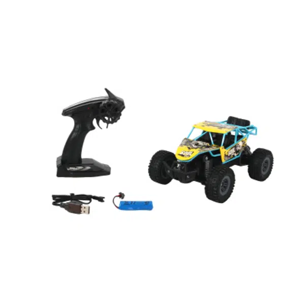 RC terénní auto 1:18 žlutomodré