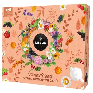 LEROS Voňavý sad výběr ovocných čajů 6 x 5 sáčků