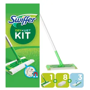 SWIFFER Sweeper Úklidová sada - 1 násada, 8 prachovek a 3 čisticí ubrousky