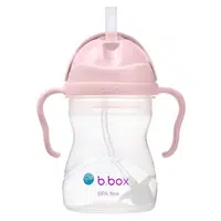 B.BOX Hrneček s brčkem gelato růžový 240 ml