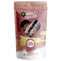 TOPNATUR Low carb müsli srdcem vanilka a himalájská sůl 350 g