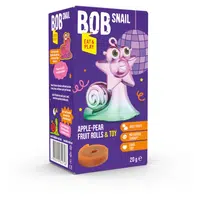 ŠNEK BOB jablečno-hruškové rolky s hračkou 20 g