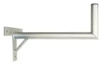 Anténní držák 50cm na zeď se vzpěrou, trubka 42/2mm, výška 16cm