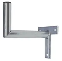 Anténní držák 25cm na zeď, trubka 35/2mm, výška 12cm žár.
