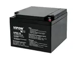 Baterie olověná 12V 26Ah VIPOW BAT0270