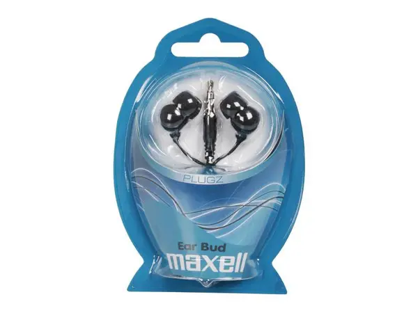 Sluchátka Maxell 303459 Plugz Black