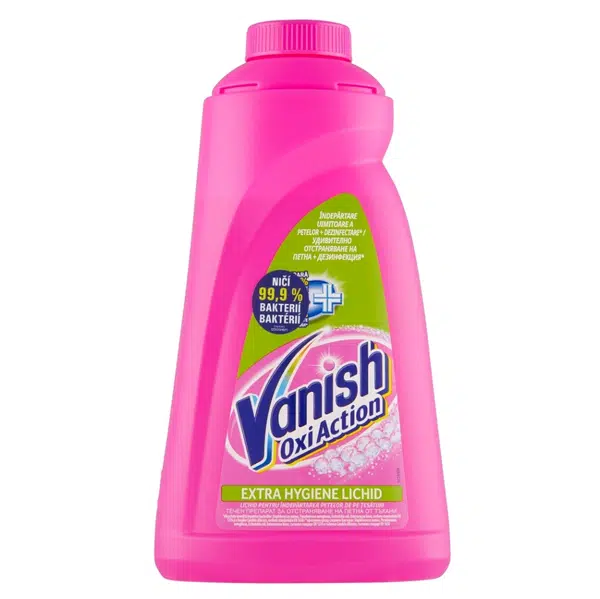 VANISH Oxi Action Extra Hygiene Tekutý odstraňovač skvrn 940 ml