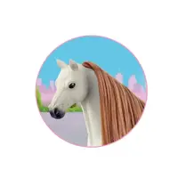 Hnědé doplňky na ocas a hřívu