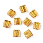 Handmade Silver Foil Lampwork Beads